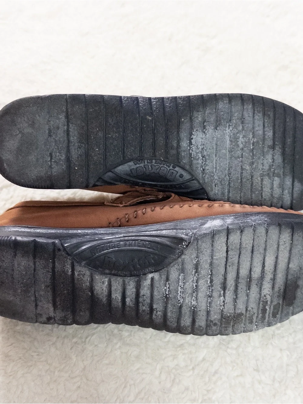 Vintage Dexter WalkMocs Leather Huarache Loafers Women’s Size 7.5 Brown